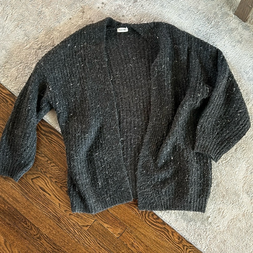 VINTAGE HIDDEN ALLEY MOHAIR/WOOL BLEND CARDIGAN